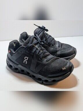 ON Cloudgo  Eclipse Womens US Sz 6.5 Black Cloudtec On Cloud Swiss Engineering